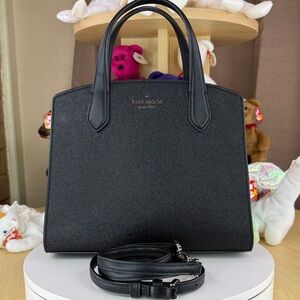 💥KATE SPADE - Tinsel Glitter Fabric Satchel - 81U636